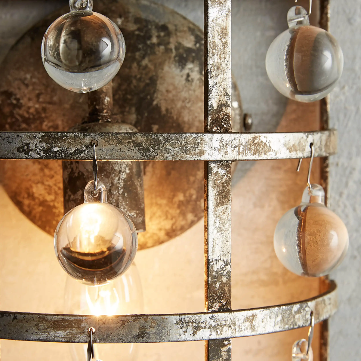 Moder Cage Wall Sconce