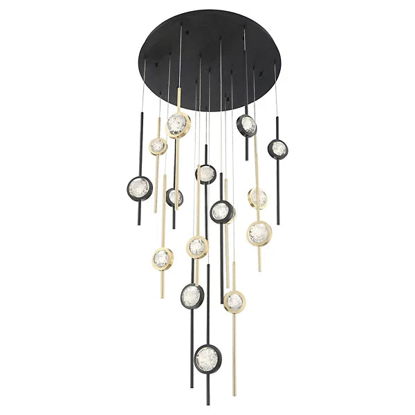 Barle Led Round Chandelier 16 Pendant