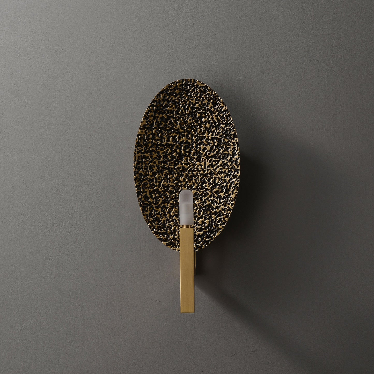 Candle Wall Sconce Brass