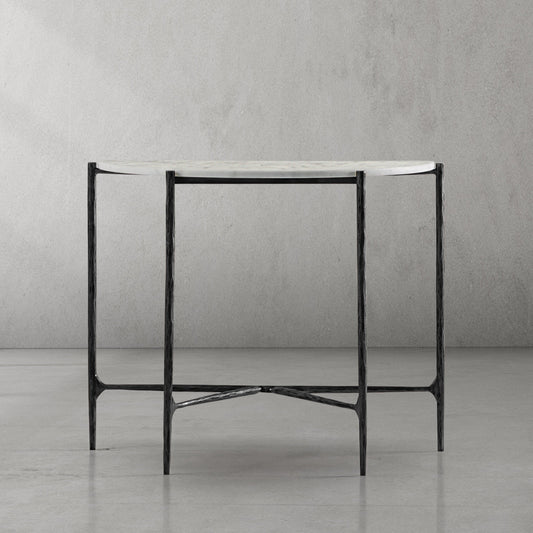 Thaddeus Semi-circle Console Table
