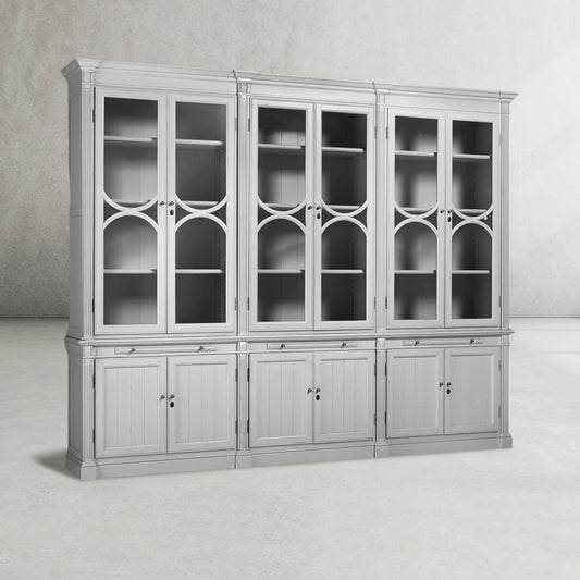 Athens Modular Triple Display Cabinet