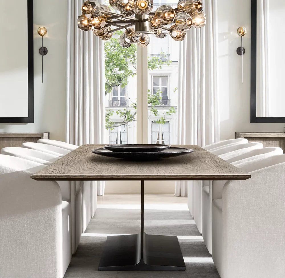 Boule De Cristal Clear Glass Round Chandelier 48"