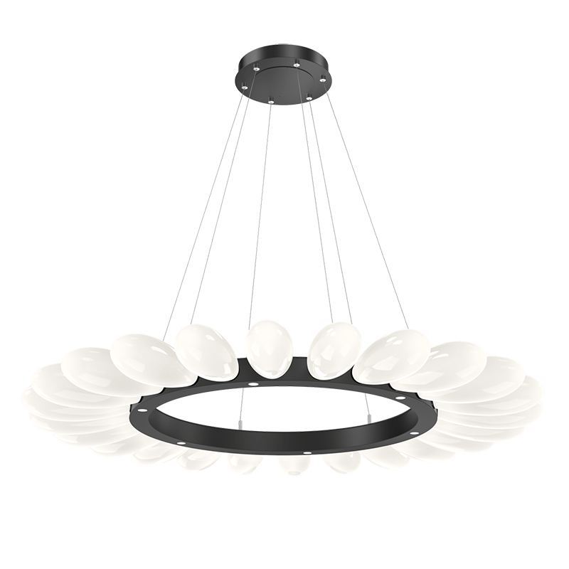 Art Glass Fiori Ring Chandelier