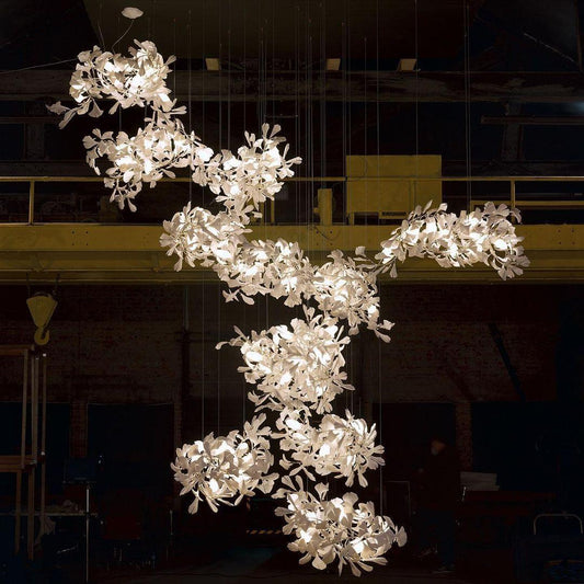 Gingko Combination Chandelier 59.1"W