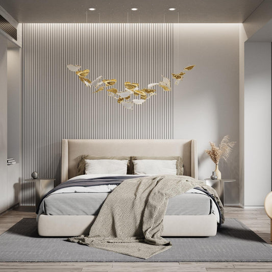 Ginkgo Tree Chandelier 63"D