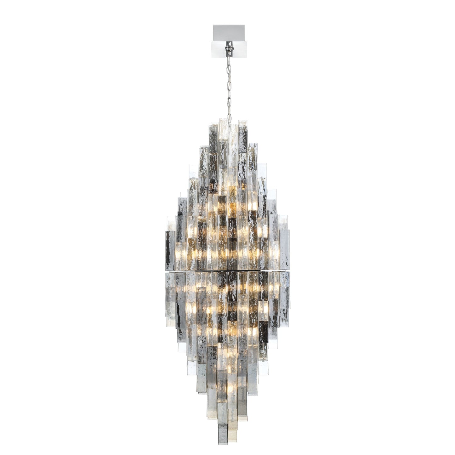 Altesa Square Glass Grand Chandelier 68-Light