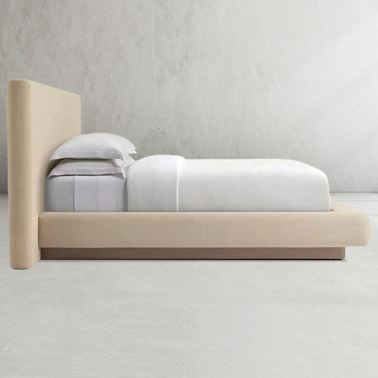 Mulholland Performance Extended Velvet Bed Frame