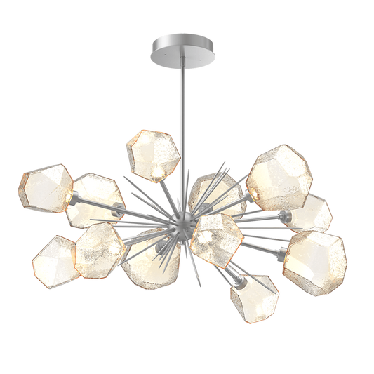 Art Twisted Oval Starburst Chandelier