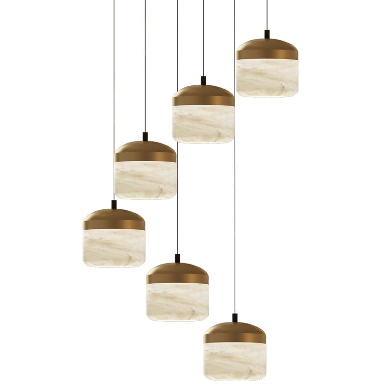 Radiance United Alabaster Pendant 1 lights 3 lights 6 lights