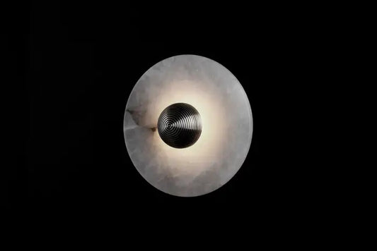 Alabaster Flush mount Wall Sconce