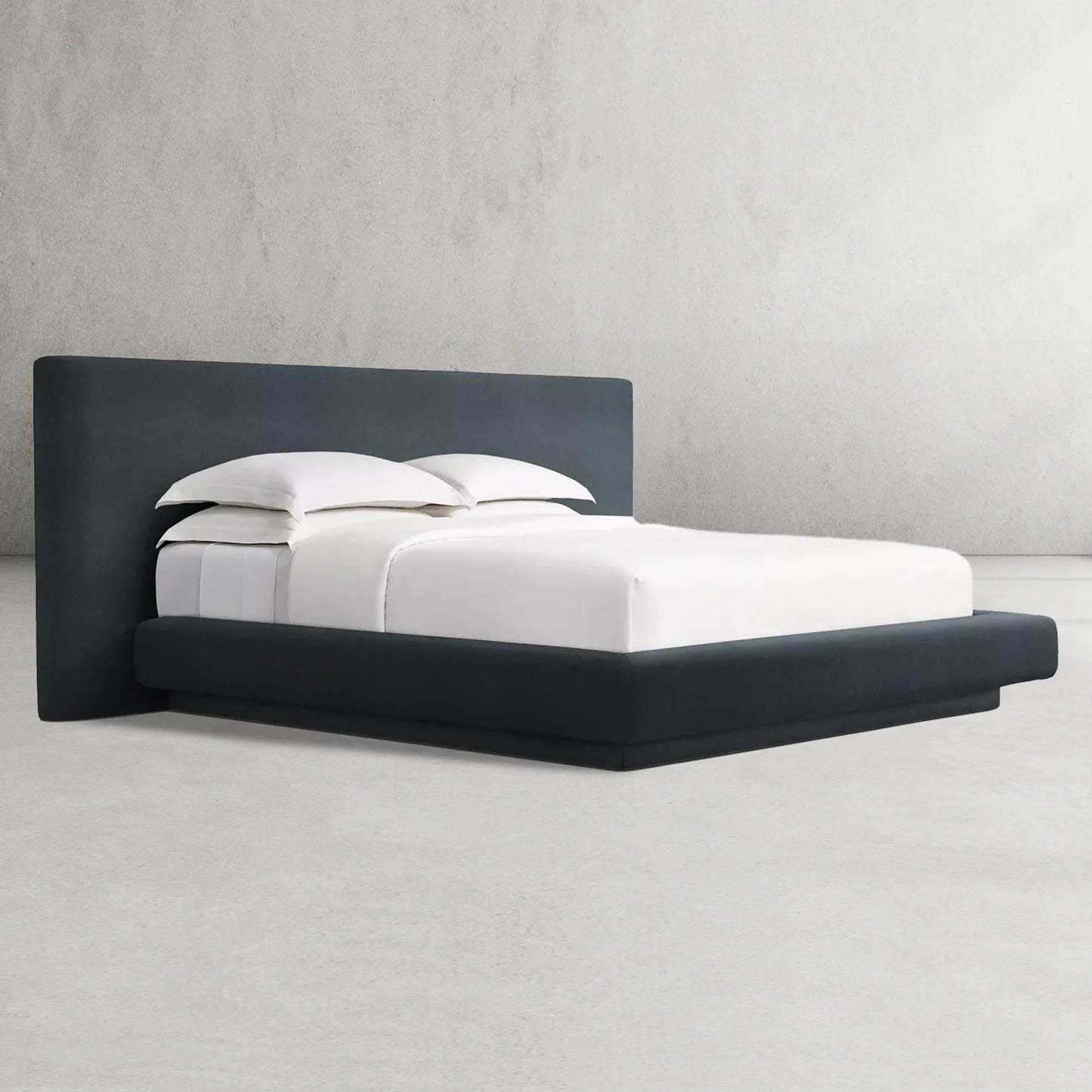 Mulholland Performance Extended Velvet Bed Frame