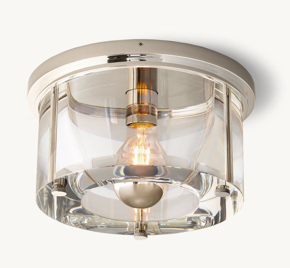 SAVILE ROUND FLUSHMOUNT