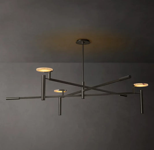 MÉLANGE ROUND CHANDELIER 60"