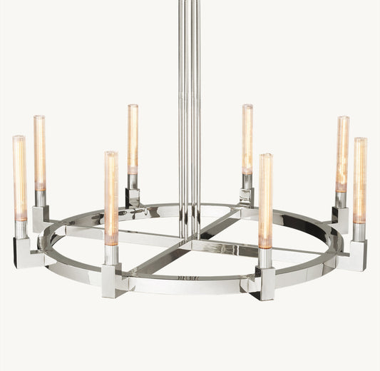 CANNELE ROUND CHANDELIER 48"