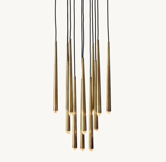 AQUITAINE ROUND CHANDELIER 24"