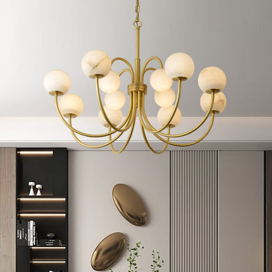 Maggie Marble Branch Chandelier