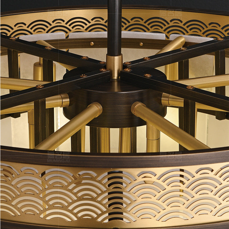 Multi-layer Classic Marble Chandelier