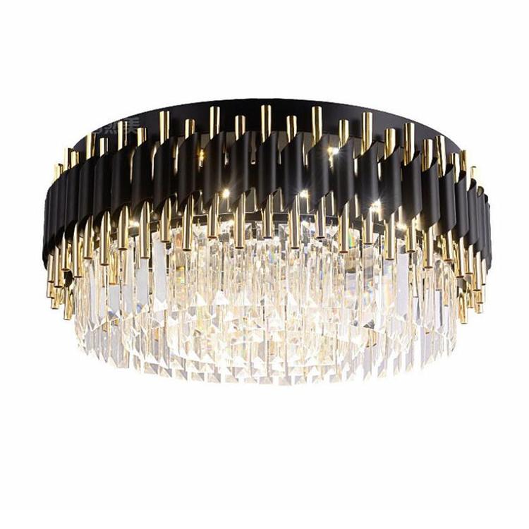 Aheila Flush Mount Crystal Chandelier