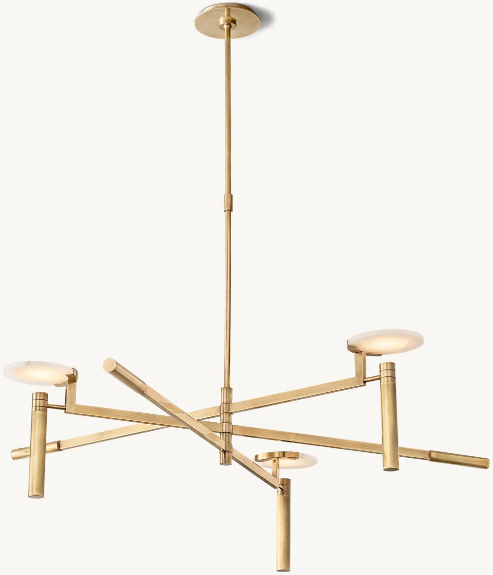 MÉLANGE ROUND CHANDELIER 45"