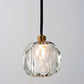 Balle Be Crystal Pendant Brass