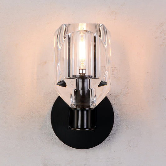 Charles Crystal Wall Sconce Bronze