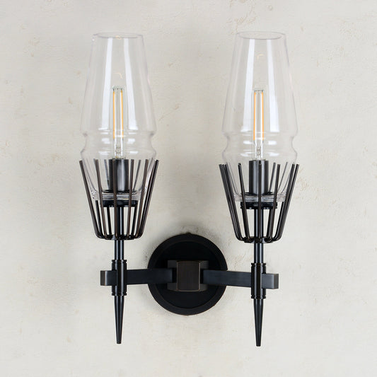 Caldwell Double Sconce Bronze