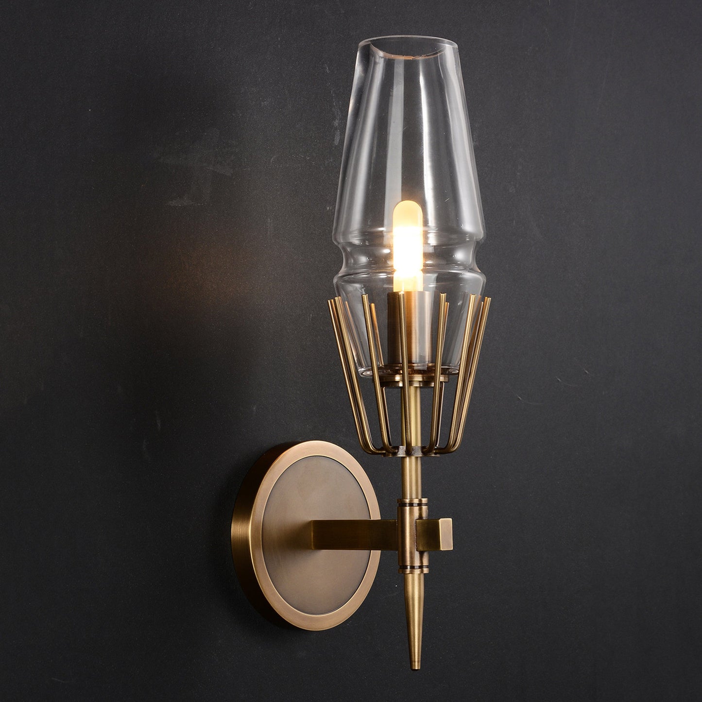 Caldwell Sconce Brass