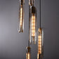 Charleen 5 Lights Pendant Brass