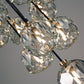 Balle Be Crystal Ball Pendant 10 Lights Brass