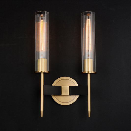 Aicken Double Sconce Brass