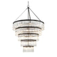 Emilie Crystal Waterfall 5-Tier Chandelier 30 Light 48"W