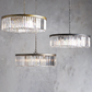 Art Leyland Crystal Round Chandelier