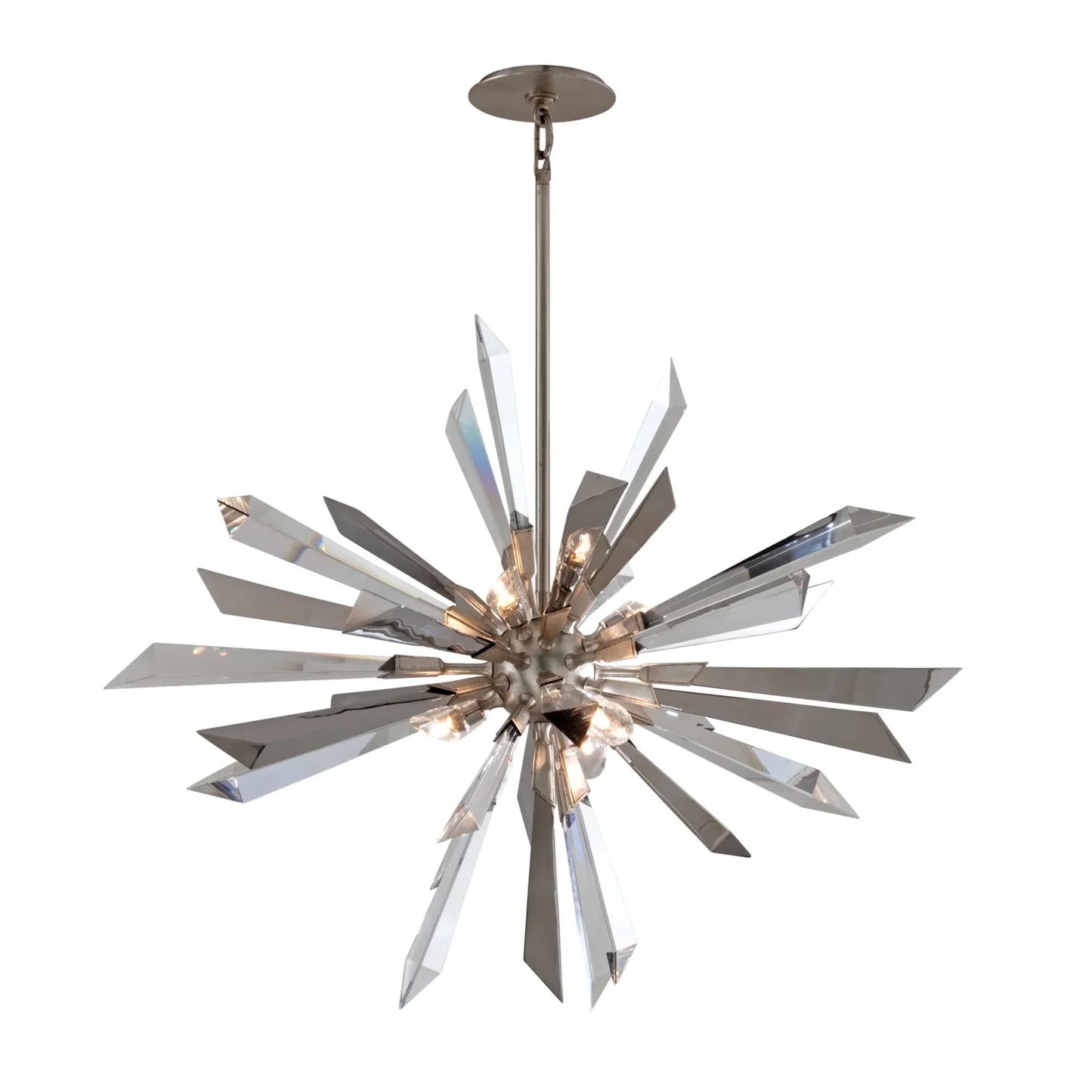 Quartz Crystal Sputnik Chandelier