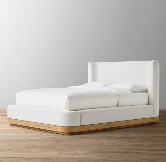 Oslo Shelter Upholstered Platform Bed
