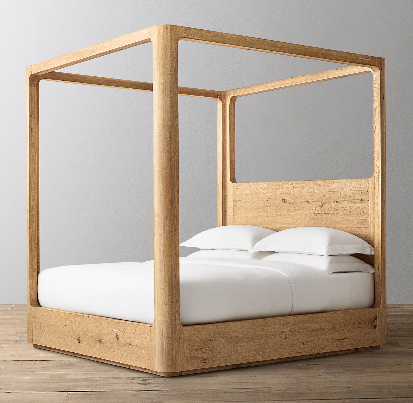 Oslo Wood Canopy Bed