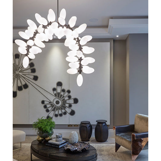 Kingdom Chandelier 56"W  61 Lights