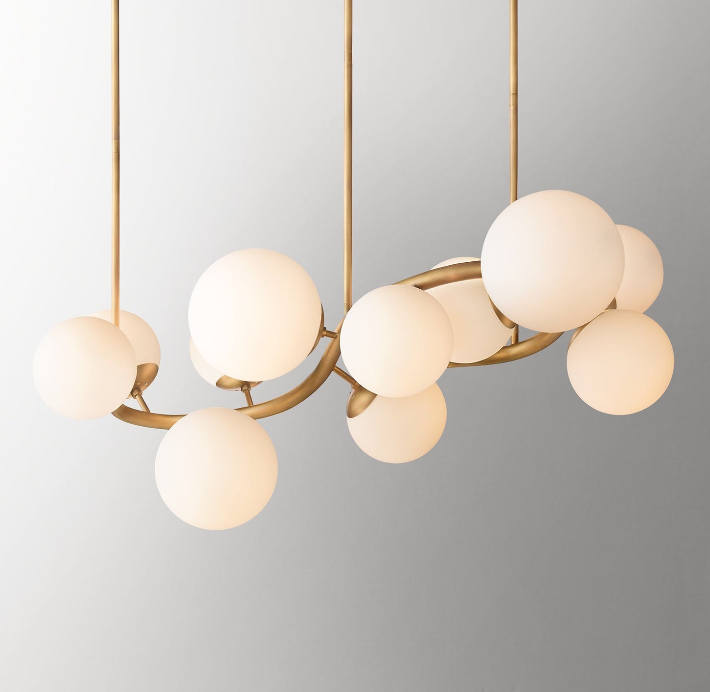 Keefe Curve Chandelier