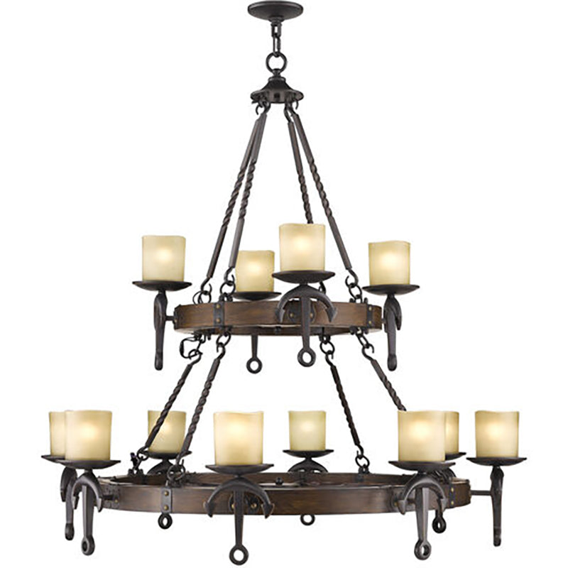Cape May 12 Light 48 inch Olde Bronze Chandelier Ceiling Light