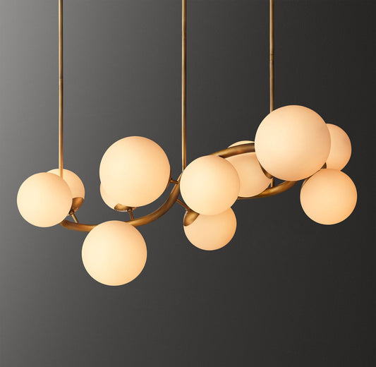 Keefe Curve Chandelier