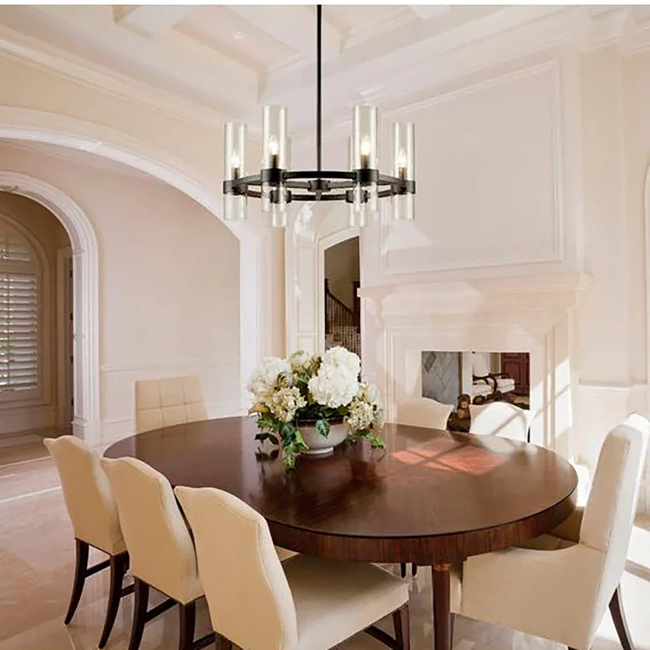 Damous Round Chandelier 26"