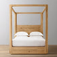 Oslo Wood Canopy Bed