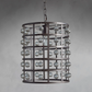 Moder Cage Crystal Pendant