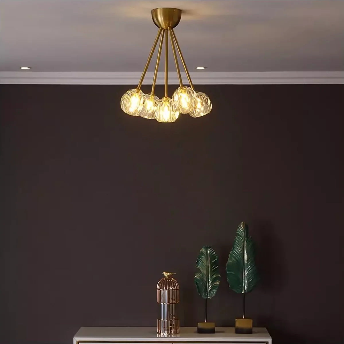 Parisian Round Flushmount 5"