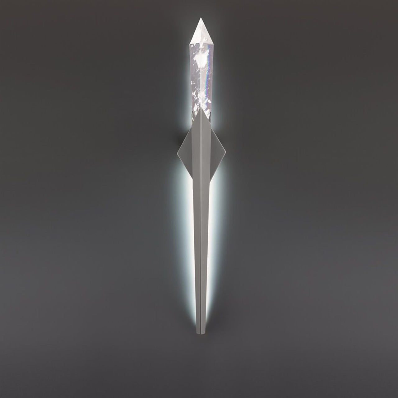 Quartz LED Wall Sconce USE Optic Haze Quartz