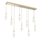 Art Glass Fiori Linear Chandelier