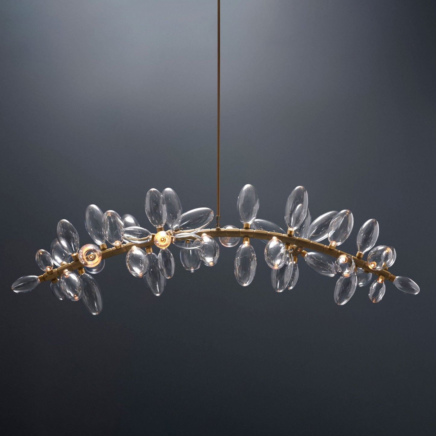 Kingdom Chandelier 76"W  44 Lights