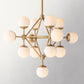 Keefe Cluster Chandelier 33" For Staircases