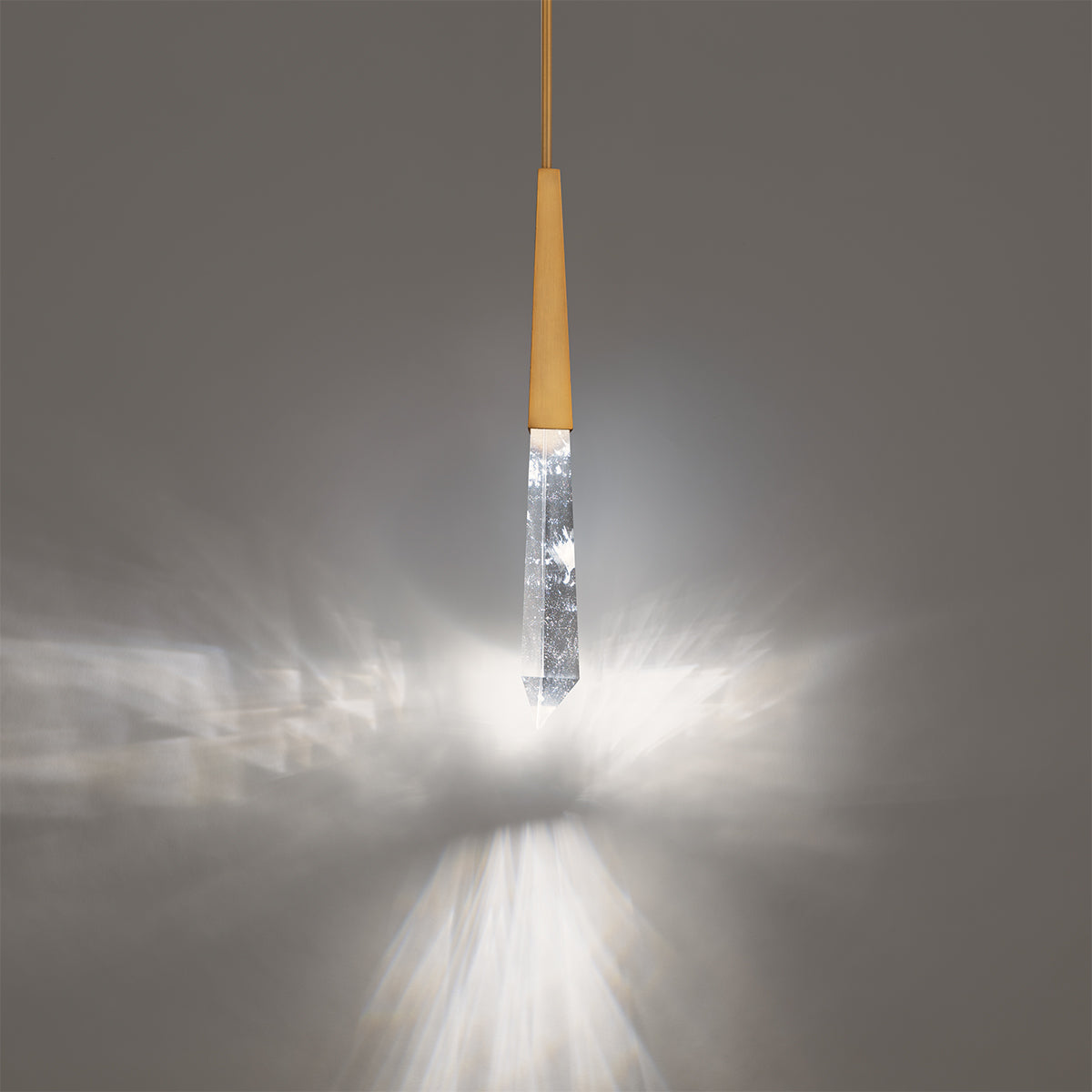 Quartz LED Pendant USE Optic Haze Quartz