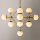 Keefe Cluster Chandelier 33" For Staircases