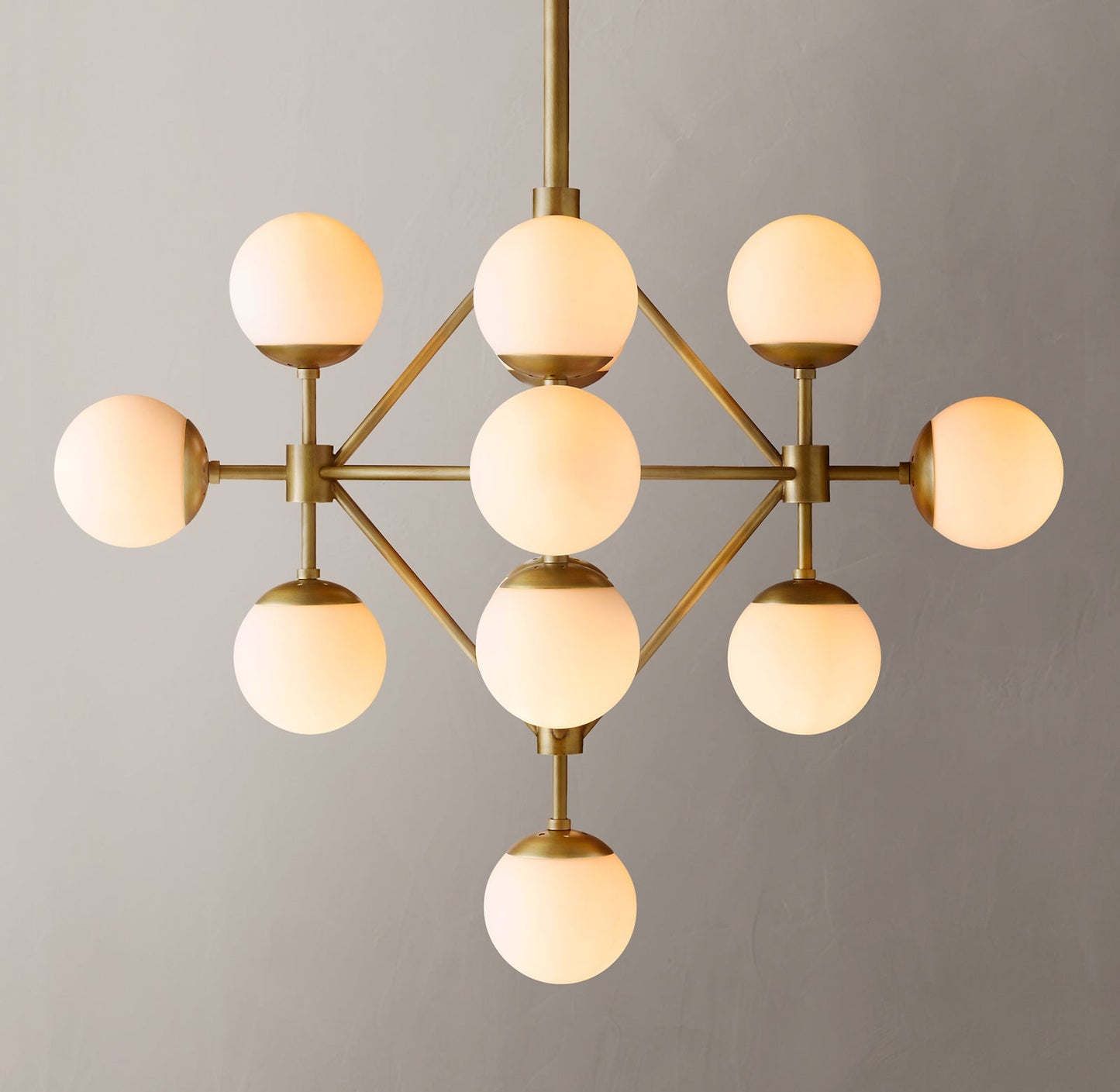 Keefe Cluster Chandelier 33" For Staircases